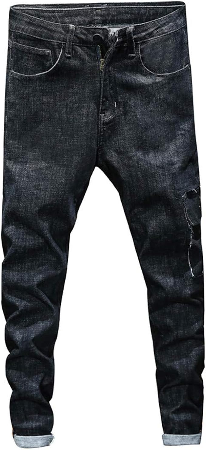 black jeans with side pockets