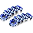 Supply Giant I33-10 PTFE Thread Seal Tape for Plumbers, White 1/2 Inch x 520 Inch (Pack of 10 Rolls)