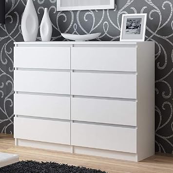 Dailydealoffers Hove Contemporary Design Very Large 8 Drawer Chest