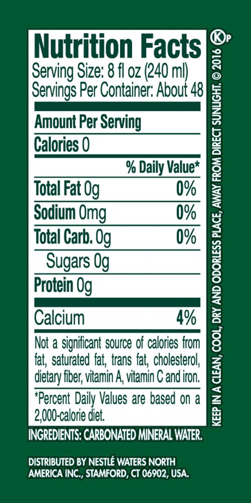 Galleon Perrier Carbonated Mineral Water, 16.9 Fl Oz. Plastic Bottles