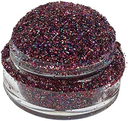 Lumikki Cosmetics Glitter For Eyeshadow / Eye Shadow / Eyes / Face / Lips / Nails Makeup - Compare to NYX - Shimmer Makeup Powder - Holographic Cosmetic Loose Glitter (Pink Nebula)