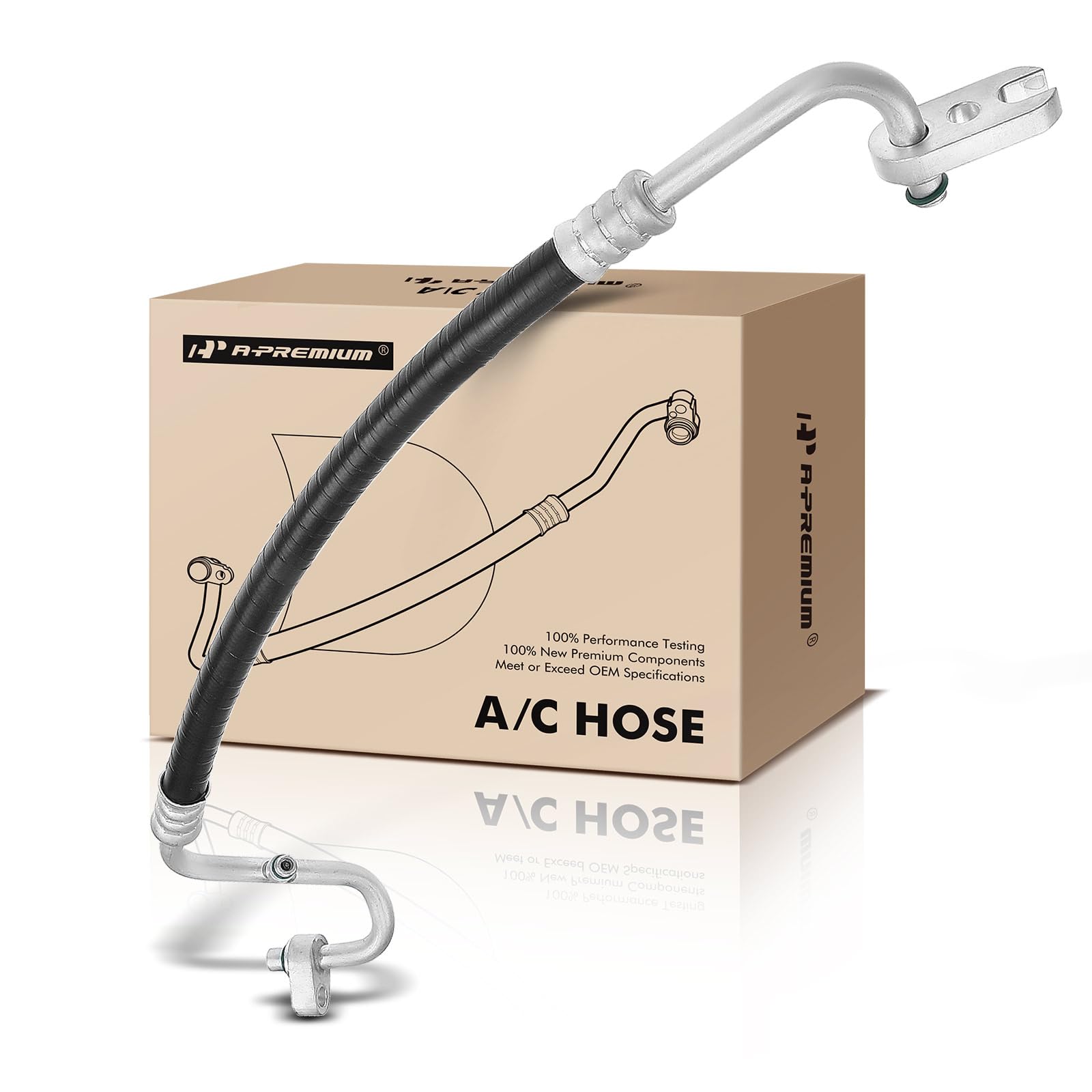 Photo 1 of A-Premium A/C Discharge Line Hose Assembly Compatible with Chevrolet Traverse 2009-2012, GMC Acadia 2007-2012, Buick Enclave 2008-2012, Saturn Outlook 2007-2010, Compressor to Condenser