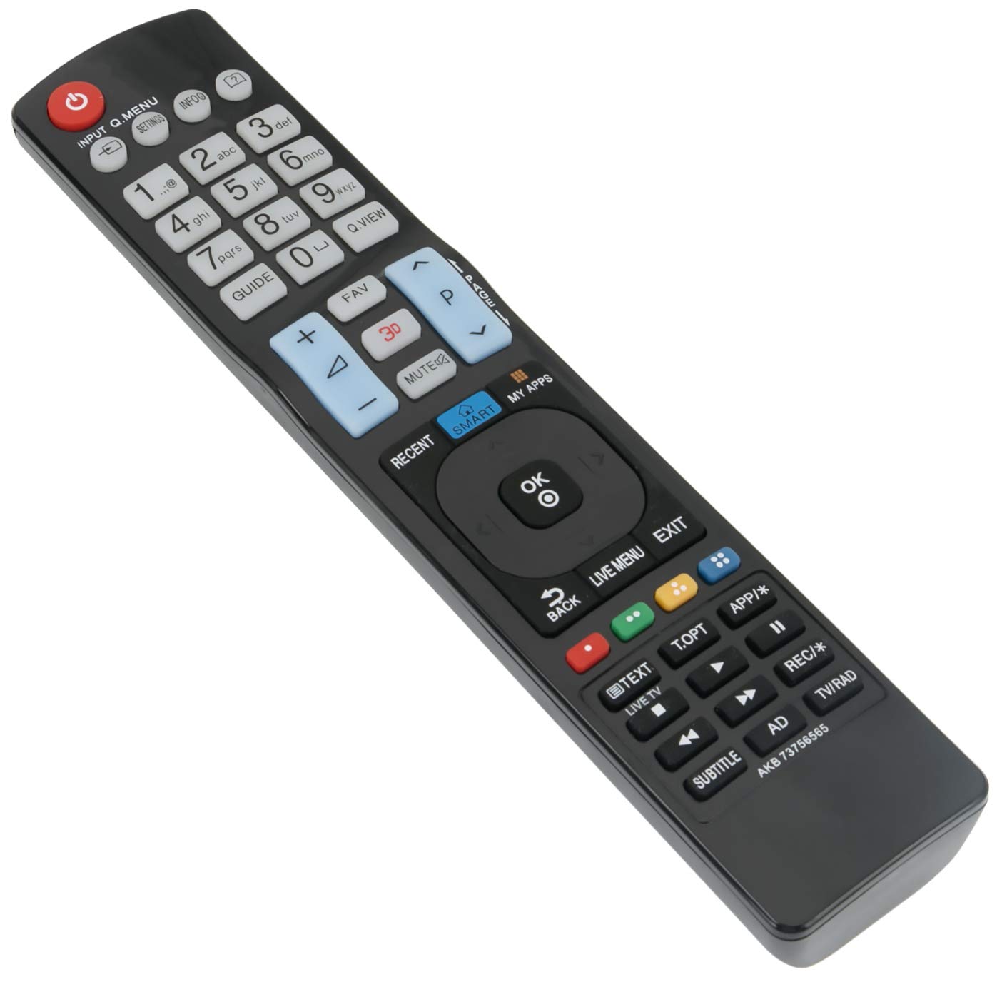 ALLIMITY AKB73756565 sub AKB74115502 Remote Control Replace for LG Smart 3D LED LCD TV 32LB650 47LB650 39LB650 42LB650 50LB650 70LB650 55LB650 60LB650