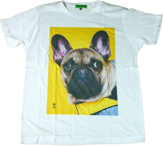 Amazon 犬 ドック フレンチブルドッグ ペット ストリート系 デザインtシャツ おもしろtシャツ メンズtシャツ 半袖 並行輸入品 Tシャツ カットソー 通販