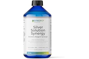 Silver Solution Synergy | Premium Patented Pure Silver Sol Technology | 10 PPM Structured Liquid for Immune, Oral & Skin Use 