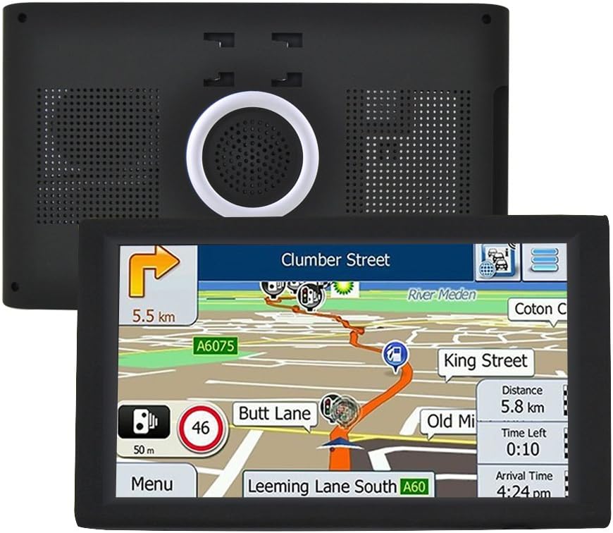 9 Inch Sat Nav GPS Navigation for Car Truck Lorry Satellite Navigator