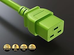 CableLeader 2ft 14 AWG 15A 250V Power Cord IEC320