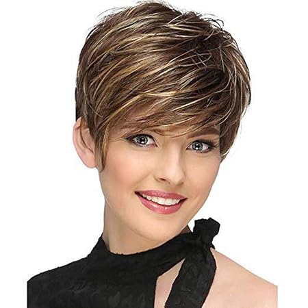 Maibao Peluca Para Mujer Peluca De Pelo Corto Resistente Al