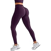 BRXL Butt Lifting Lycra No Front Seam Workout Leggings for Women Tummy Control High Waist Seamless Gym Running Leggings