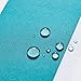 Ufaitheart Modern Checkered Bathroom Shower Curtain Set, Shower Stall Shower Curtain 36 x 72 Inches Fabric Curtains, Multi Color-Turquoise, White, Gray, Beige