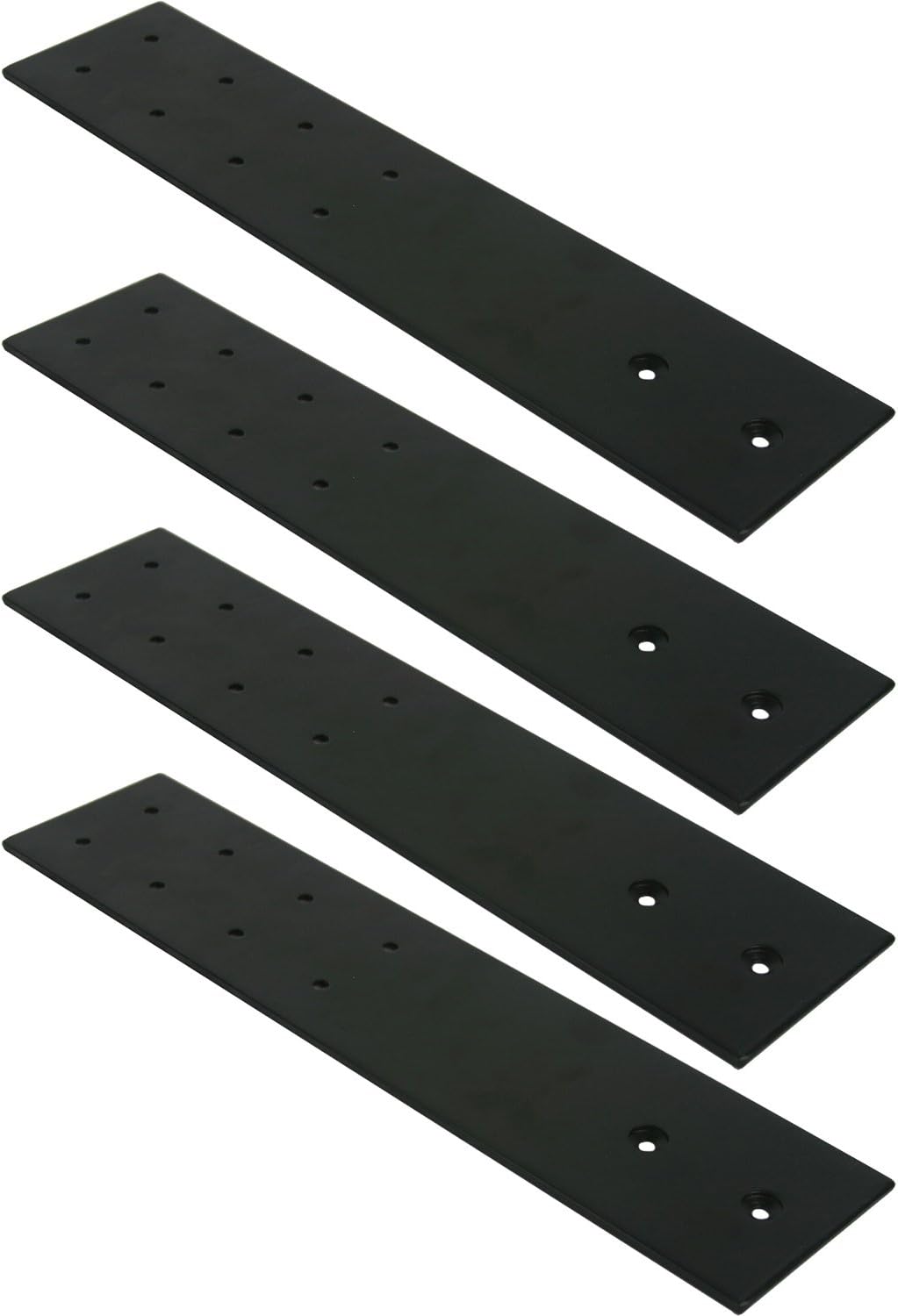 FastCap 09394-BL 3-1/2-inches x 16-inches Black SpeedBrace Stealth 300LB, 4-Pack