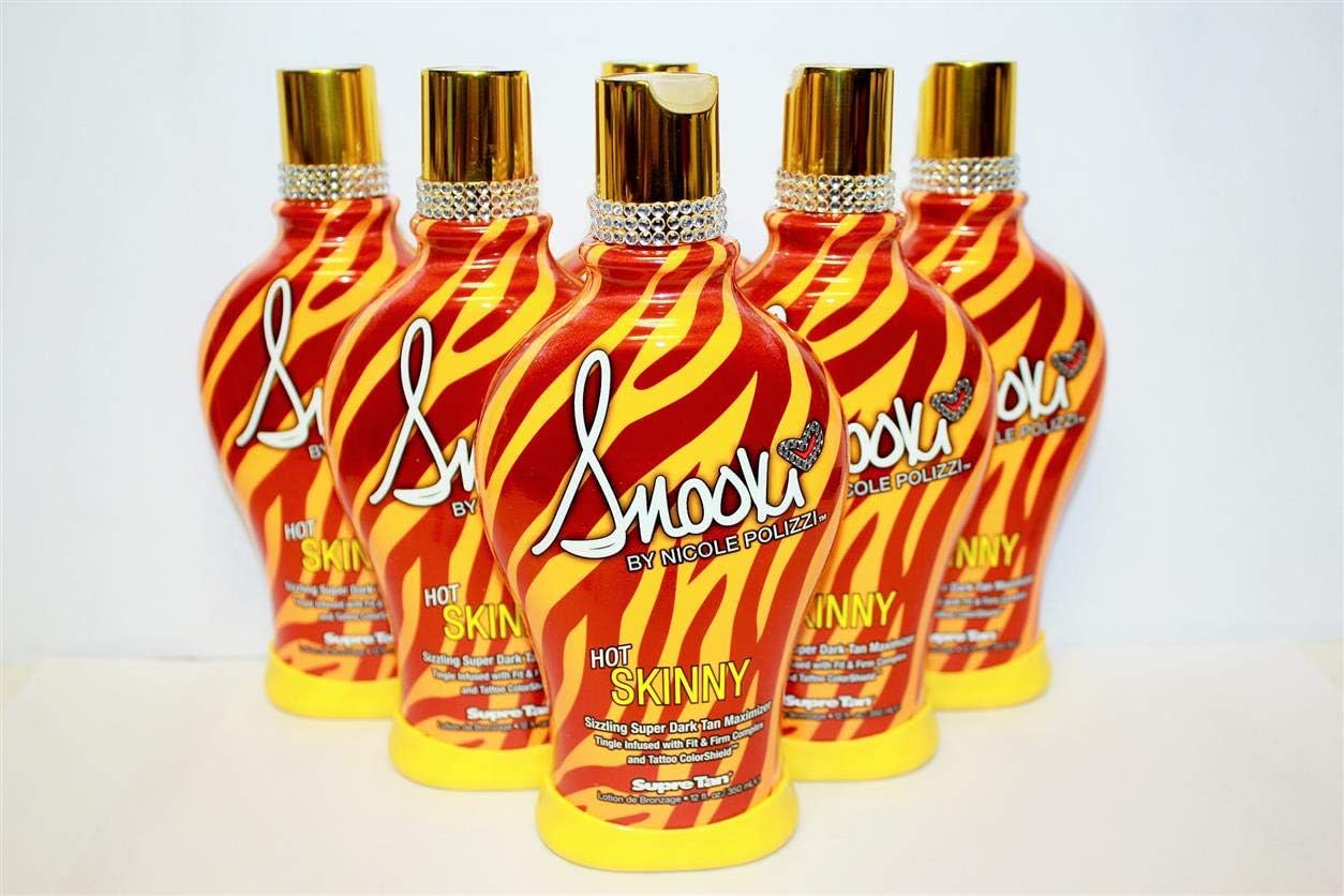 Snooki Hot Skinny Sizzling Indoor Tingle Tanning Bed Lotion By Supre Tan by Snooki