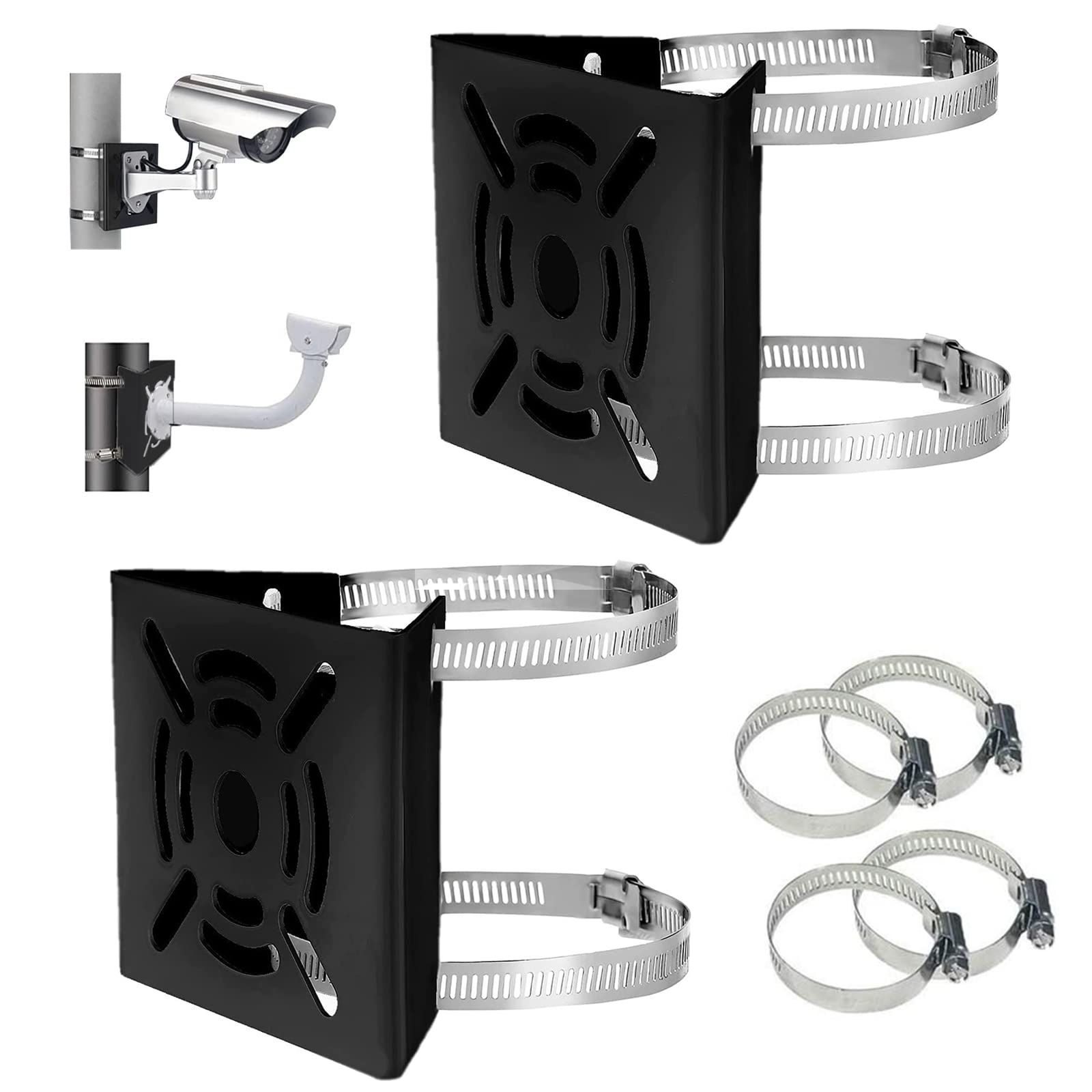 Universal Vertical Pole Mount Adapter Bracket for