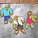 Genuine Fred Zombie Cookie Cutters, Set of 3