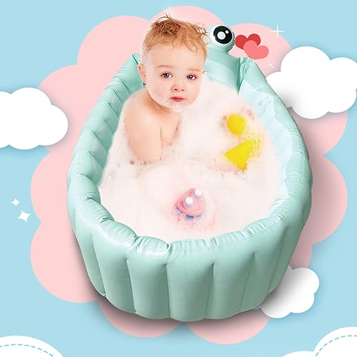 HotMax Inflatable Baby Bathtub Portable Travel Bath Tub for