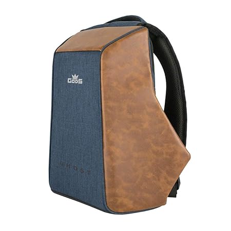 Gods Polyester Blue Ghost 18Litre Anti-Theft 14 Laptop Backpack