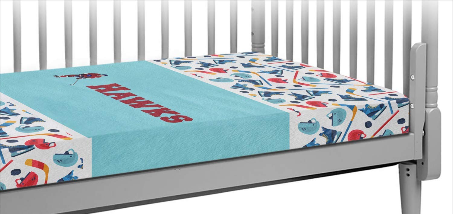 hockey crib bedding