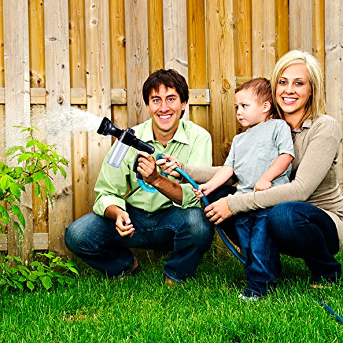 image for Love66 Garden Hose Nozzle,Adjustable Hose Spray Nozzle New Upgrade Gar