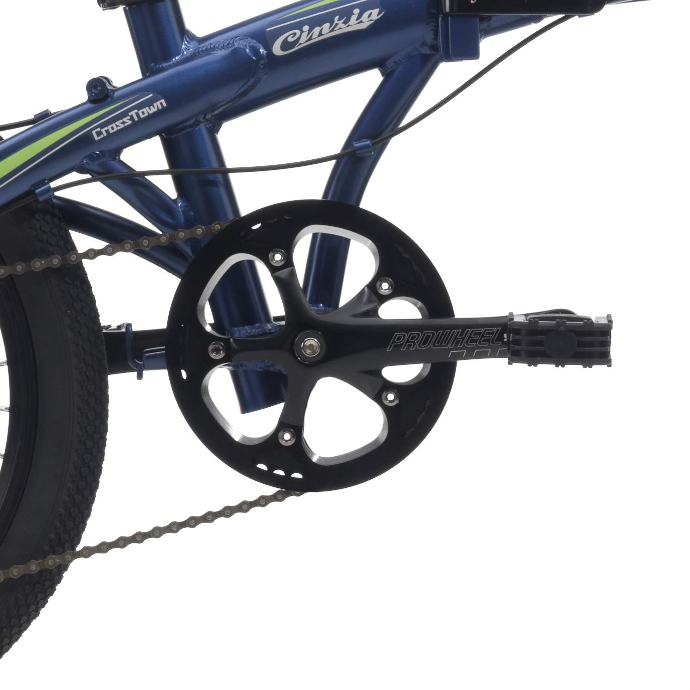 Crosstown Unisex Folding Bike Cycles Cinzia- Buy Online in Burundi at  Desertcart - 65513371.