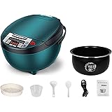 Rice Cooker (4/5L) Household Non-stick Non-stick Rice Cooker, 24H Reservation Multi-function Rice Cooker, for 3-7 People (Col