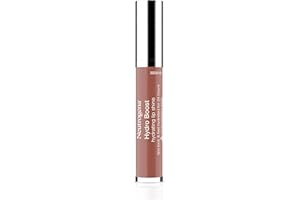 Neutrogena Hydro Boost Moisturizing Lip Gloss, Hydrating Non-Stick and Non-Drying Luminous Tinted Lip Shine with Hyaluronic Acid to Soften and Condition Lips, 27 Almond Nude Color, 0.10 oz