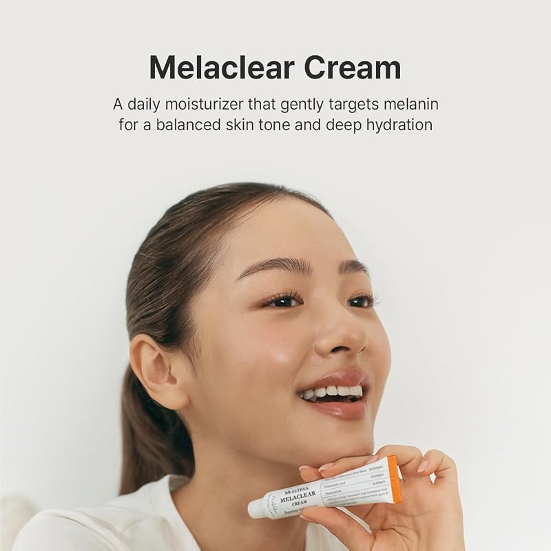 Melaclear Cream | Crème visage à la Niacinamide et à l’Acide Tranexamique (TXA) | Soin des taches pigmentaires et du teint irrégulier | Soin coréen vegan, 20 ml — photo 2 sur 6