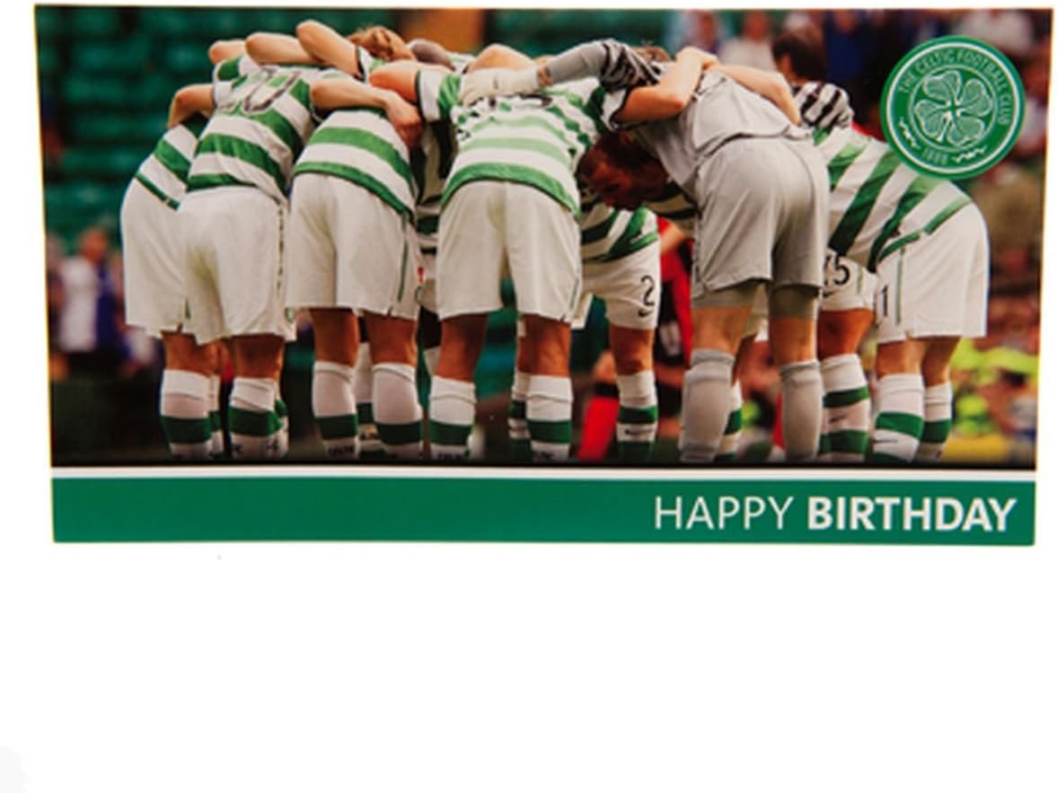 Celtic F.C. Birthday Card Huddle Amazon.de Sport & Freizeit