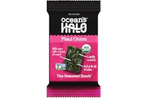 Ocean's Halo Seaweed Snacks (Maui Onion) 1 case of 12 units