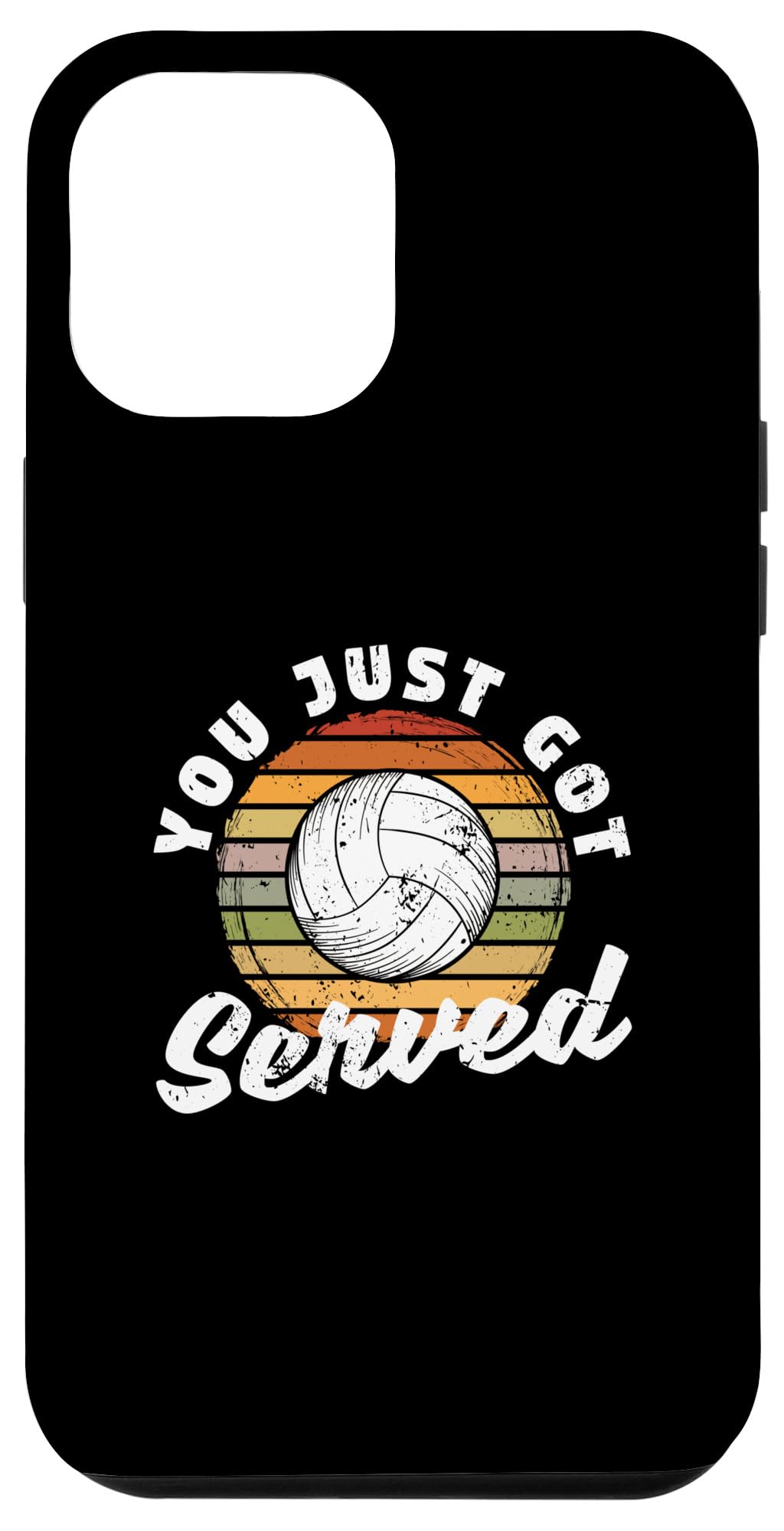 iPhone 12 Pro Max Volleyball Funny Beach Volleyball Player You Just Got Served Case
