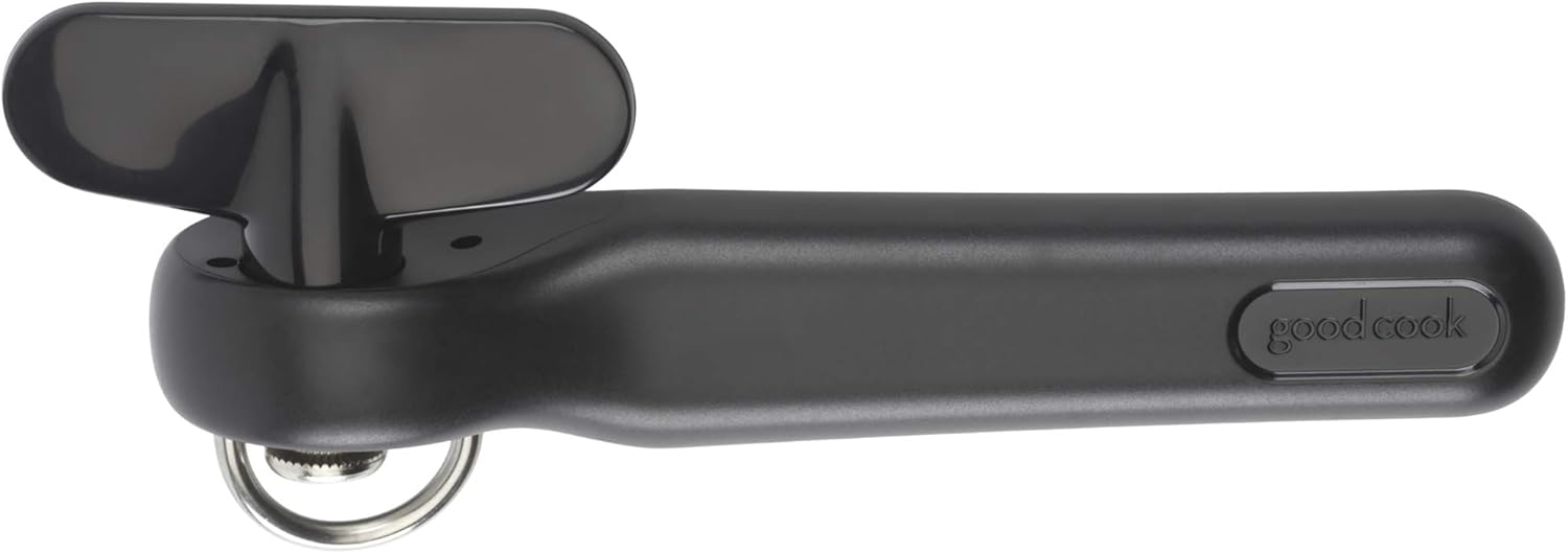 Good Cook Can Opener, Safe Cut Manual Can Opener, no Sharp Can Edges, Black: Kitchen & Dining