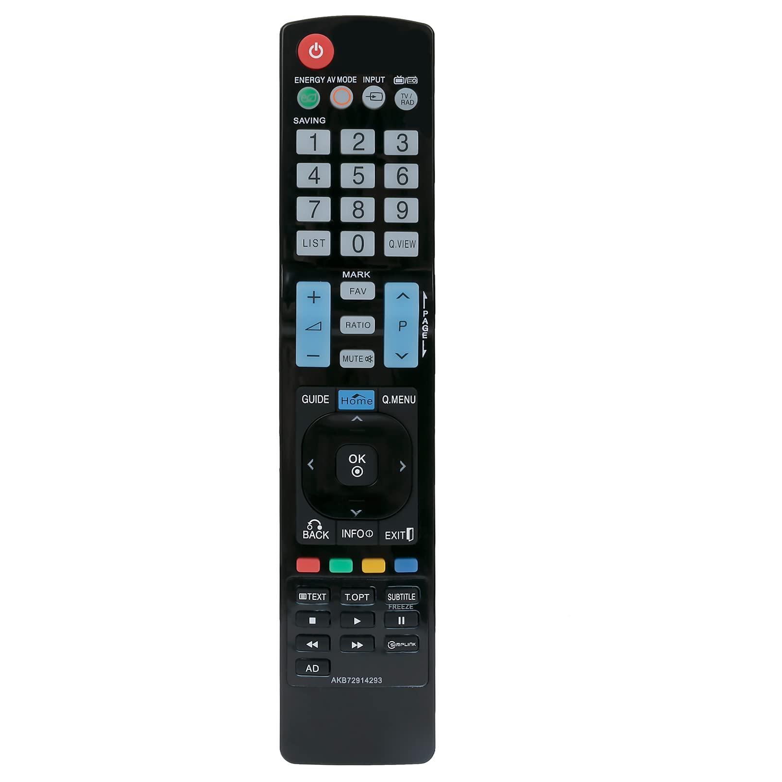 Remplacement Remote Control fit for LG TV 42PT351 42LW451C 42LW450U 42PT353 50PT351 50PT353 50PV250 50PV350 60PV250 32LE4500 32LE5300 32LE5310 32LE531C 37LE530N 37LE5310 37LE531C