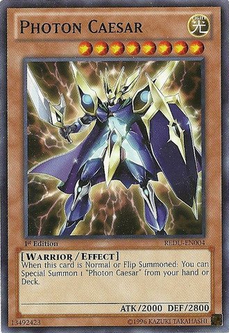 Yu-Gi-Oh! - Photon Caesar (REDU-EN004) - Return of the Duelist - 1st Edition - Common
