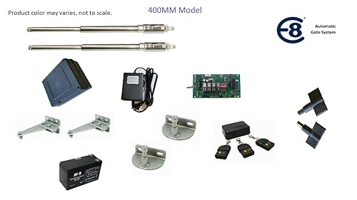 front facing e8 400mm stainless