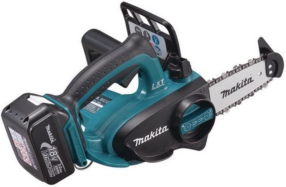 Makita BUC122RFE 18V 1/4inch/ 115mm LXT Chainsaw with 2 Batteries