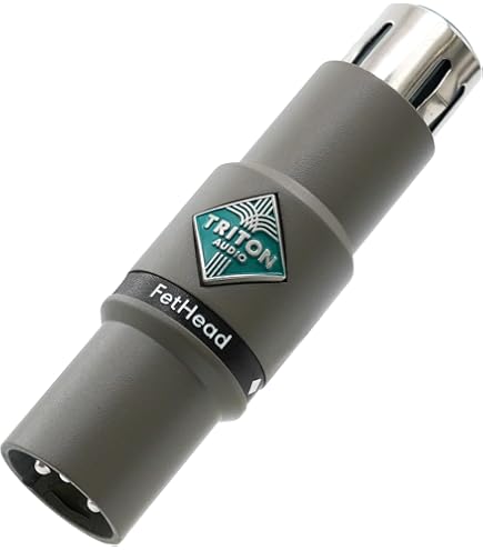 Amazon.com: TRITON AUDIO FetHead Filter In-Line Microphone Preamp