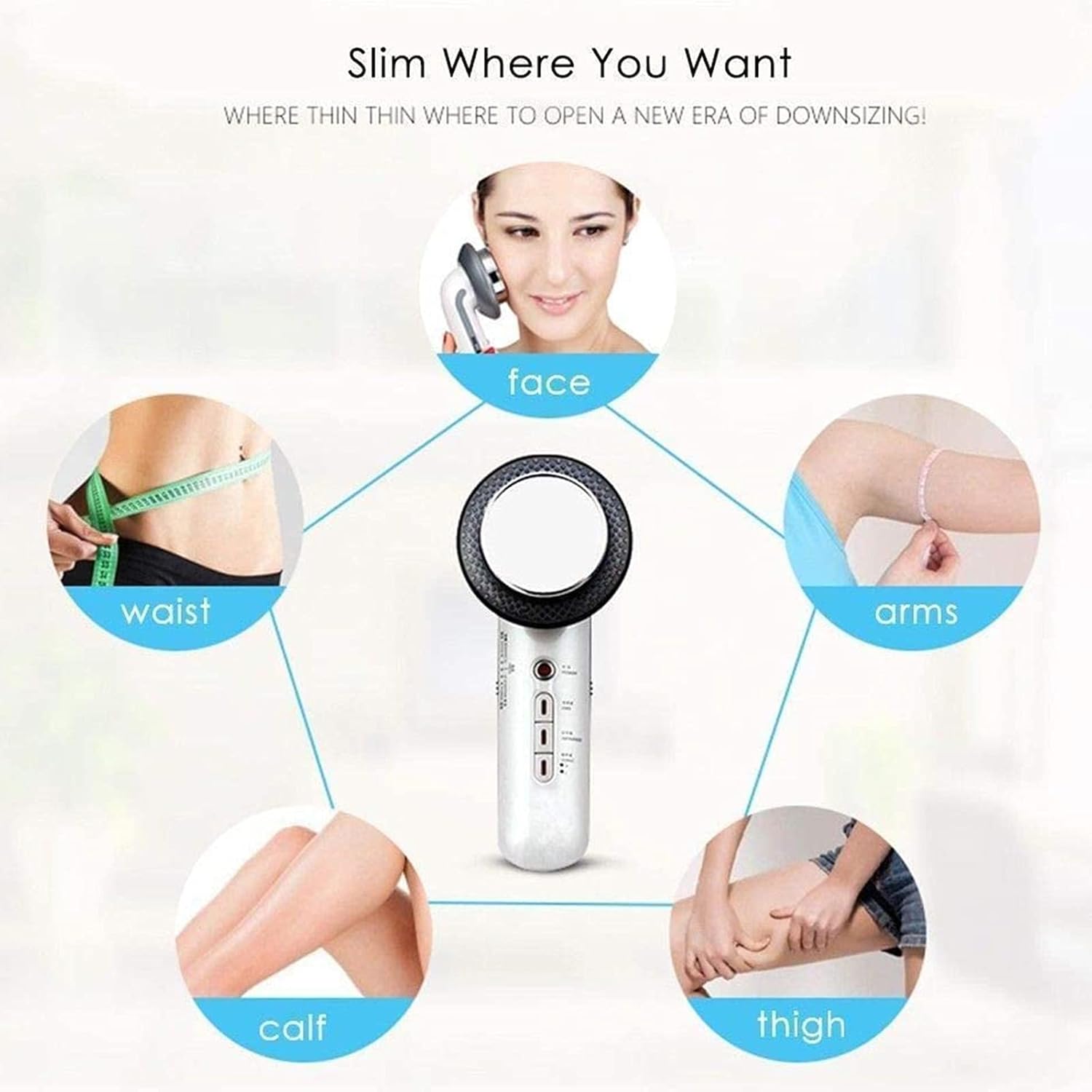 Shhjjyp Multifunctional Facial Massager Skin Rejuvenation Machine Face Lifting Wrinkle Removal Massage Beauty Instrument for Face Lift Wrinkle Remover Nutrition Input Deep Clean Output: Home & Kitchen