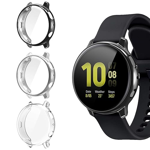 Pack] Screen Protector Case Compatible with Galaxy Active 44mm