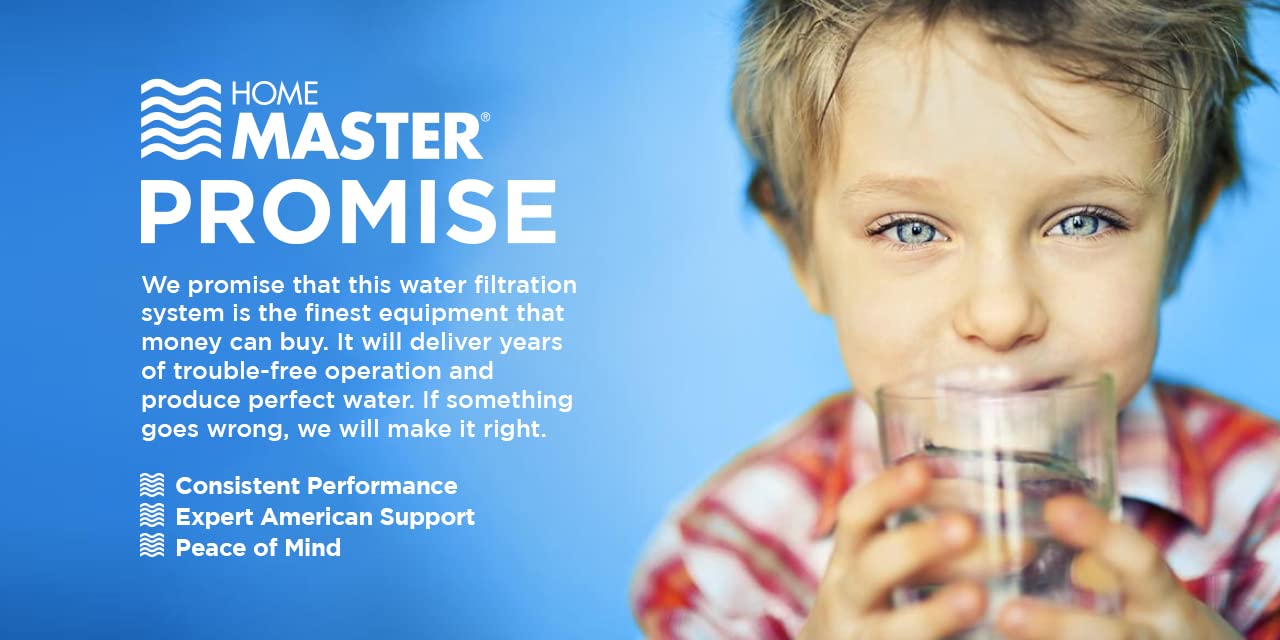 Home Master TMHP HydroPerfection Reverse Osmosis System, 9-stages, Patented 2-pass Alkaline Remineralization, Fast 4.5 Sec Fill Rate, 1:1 Waste Ratio, UV Sterilizer 99.9% EPA 97952AZ1, Iron Prefilter