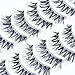 Kenzie Beauty 50 Pairs Wispies False Eyelashes Handmade Natural Lashes Pack