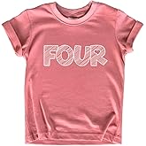 Unordinary Toddler 4th Birthday Shirt Girls 4 Year Old Outfit Girl Four Years Happy Bday Fourth Shirts