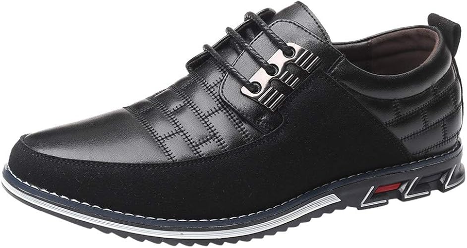 smart leather trainers