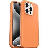 OtterBox iPhone 15 Pro Max (ONLY) Symmetry Series+ Case - Orange, Snaps to MagSafe, Ultra-Sleek, Raised Edges Protect Camera & Screen - Non-Retail Packaging