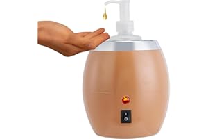 Master Massage Golden Touch Single Bottle Massage Oil Warmer-Professional Massage Lotion Heater with Empty Bottle- Original D