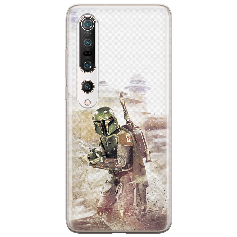 ERT GROUP mobile phone case for Xiaomi MI 10 / MI 10 PRO original and officially Licensed Star Wars pattern Boba Fett 001 optimally adapted to the shape of the mobile phone, case made of TPU — image 1
