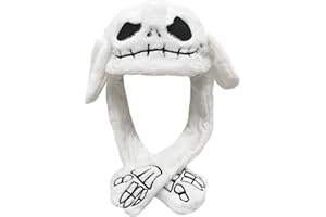 Focupaja Bunny Hat Jumping Hat Rabbit Hat with Moving Ears Animal Moving Ears