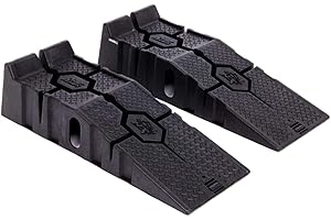 FloTool 11912 RhinoRamps MAX Vehicle Ramps - Set of 2 (16,000lb. GVW Capacity)