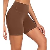 wirarpa Women's Buttery Soft Biker Shorts High Waisted Workout Running Yoga Spandex Shorts 6"