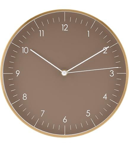 Amazon.com: Skilcraft Self-Set Wall Clock - Plastic Contemporary