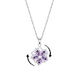 Flower Necklace for Women Gold Dainty Fidget