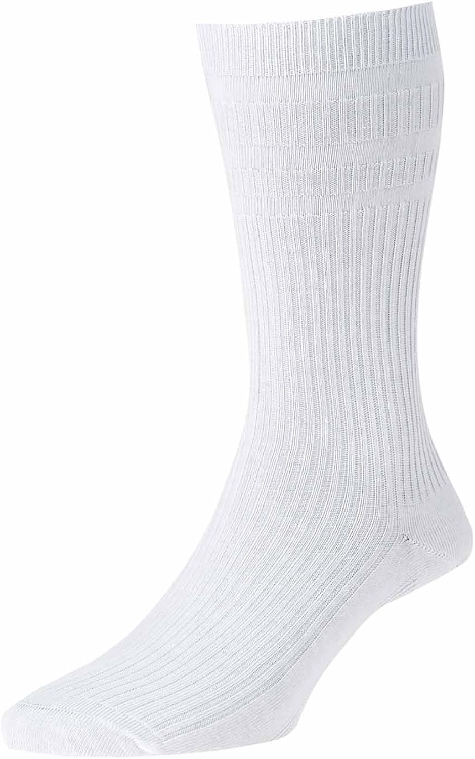 HJ91 Hall Mens Softop Loose No Elastic Cotton Rich Socks Amazon.co.uk